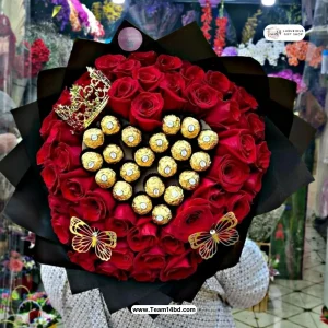 Flower & Chocolate Bouquet
